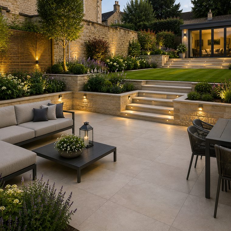 Sandstone patios in Winslow