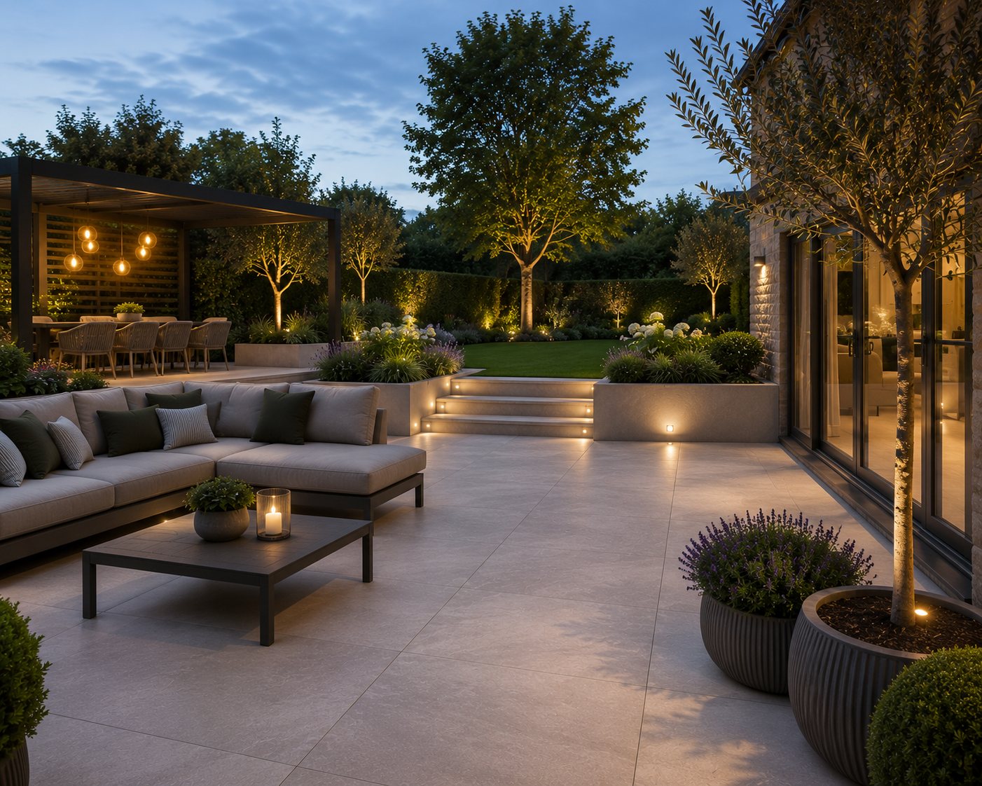 Porcelain patios