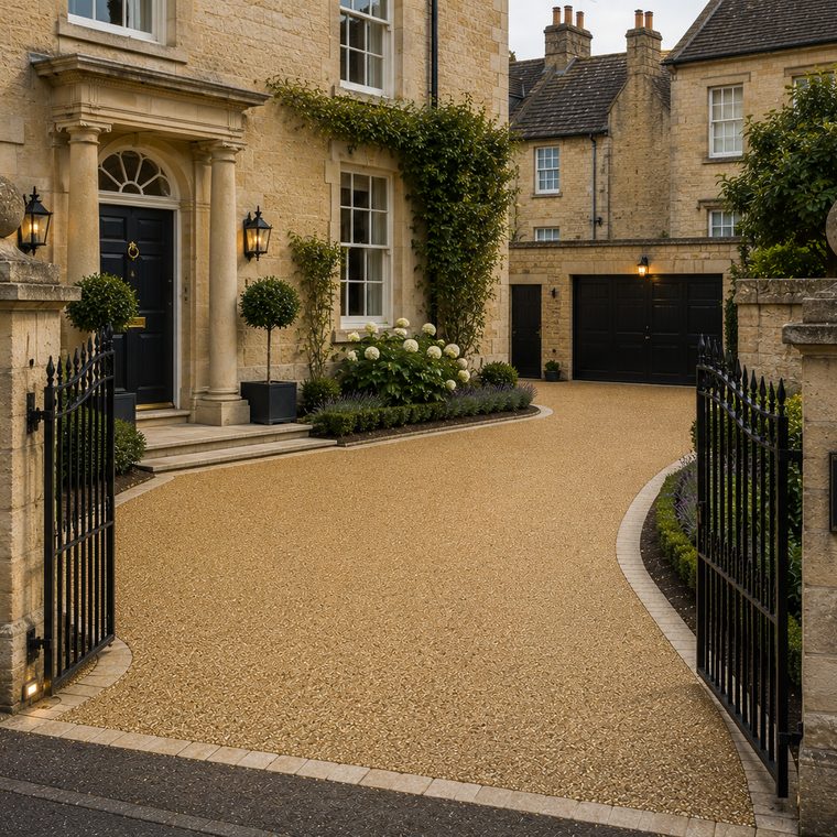 Resin bound driveways in Cranfield