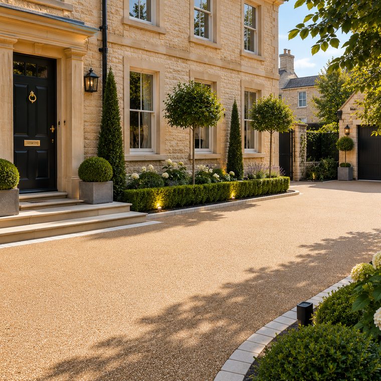 Resin bound driveways in Newport Pagnell