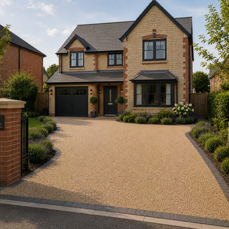 Resin bound driveways in Winslow