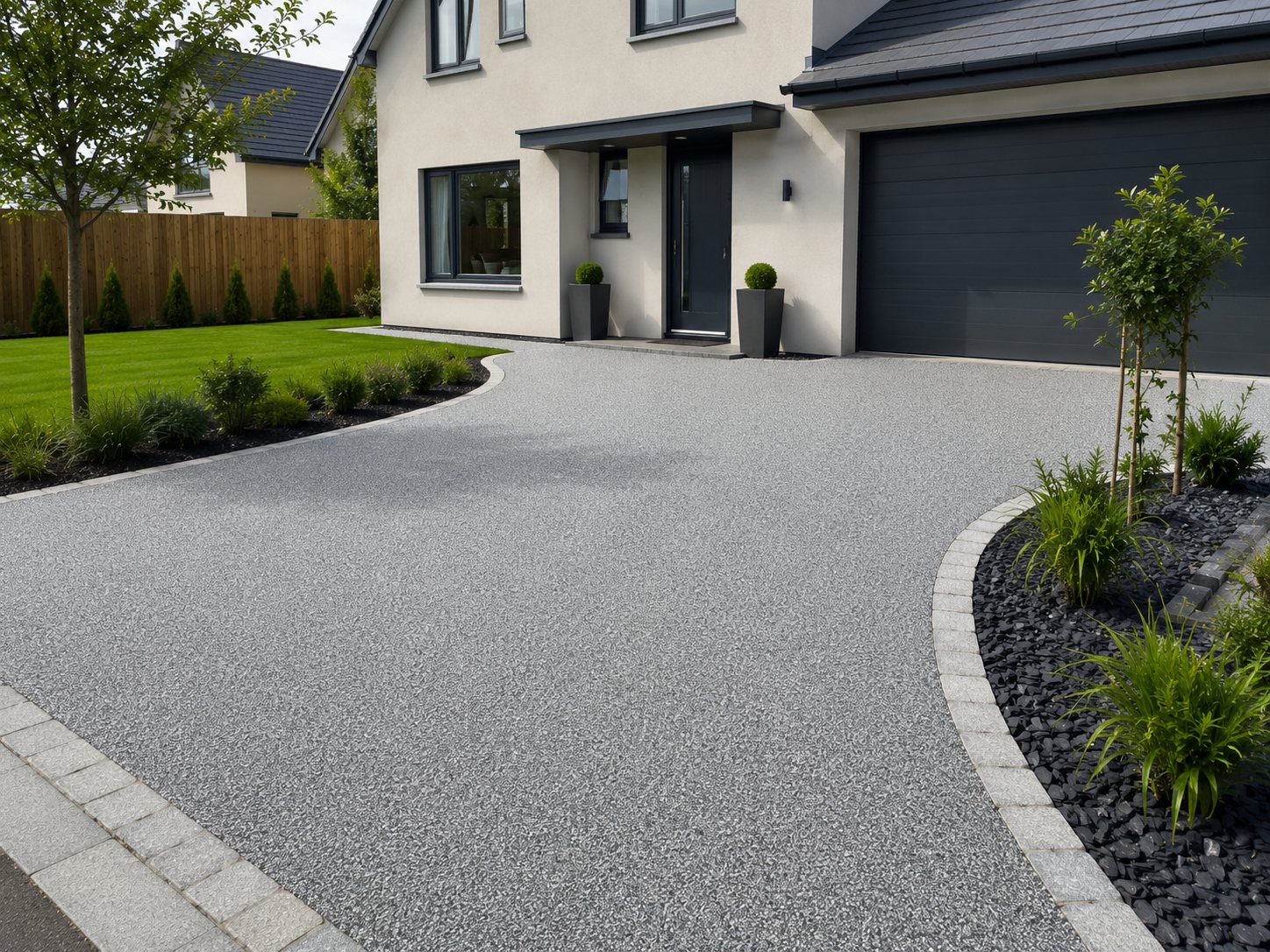 Resin bound driveways in Towcester